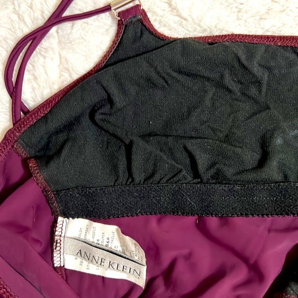 Anne Klein mono bikini, size 10 - Picture 3 of 5